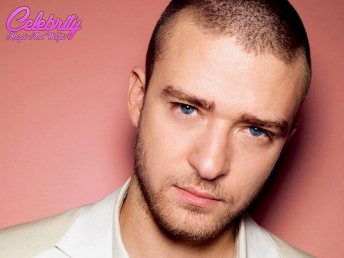 Justin Timberlake altura e peso