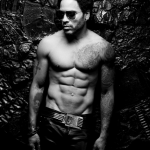 Lenny Kravitz Muscular Body